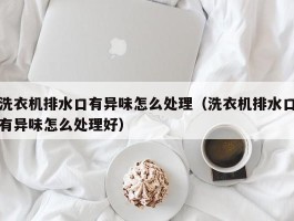 洗衣机排水口有异味怎么处理（洗衣机排水口有异味怎么处理好）